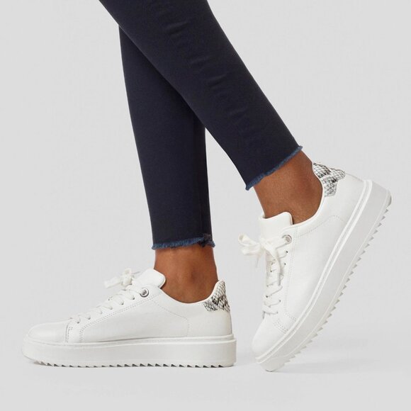 Medium - Hue Studio Womens Mid-Rise Frayed Edge Denim Leggings - Black - Picture 3 of 7